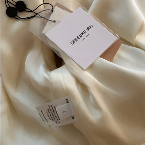 NWT orseund iris LE CLUB TOP IVORY L - Picture 3 of 4